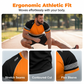 🔥Limited-Time Offer-Men’s Fluorescent Color Block Athletic Shirt Outdoor Safety Tee
