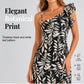 Women Summer Backless Midi Dress with Side Split