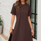 Women’s Elegant Dress with Lace Hollow Sleeves