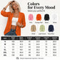 ⌛Limited-Time Offer-Women's Casual Textured Open Front Cardigan