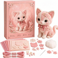 🎀🎁Pink Enchanted Forest DIY Felt Patchwork Kit