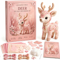 🎀🎁Pink Enchanted Forest DIY Felt Patchwork Kit