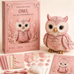 🎀🎁Pink Enchanted Forest DIY Felt Patchwork Kit