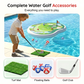 🏊 Pool Golf Game – Floating green, complete club and balls, perfect for parties