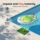 🏊 Pool Golf Game – Floating green, complete club and balls, perfect for parties