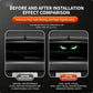 🚗🔆 Solar-Powered LED Car Warning Light – Solar-powered, weatherproof, automatic activation at dark – for more safety on the roadside. 🔥🛡️