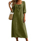 👗New Arrivals🌸 Women's midi dress with a bow and a square neckline