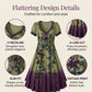 🔥New Arrivals & Special Offers-Women's Vintage V-Neck Floral Maxi Dress