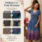 🔥New Arrivals & Special Offers-Women's Vintage V-Neck Floral Maxi Dress