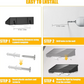 ⌛Last-Day Sale-Solar Outdoor Wall Light – 3 Color & Rainbow