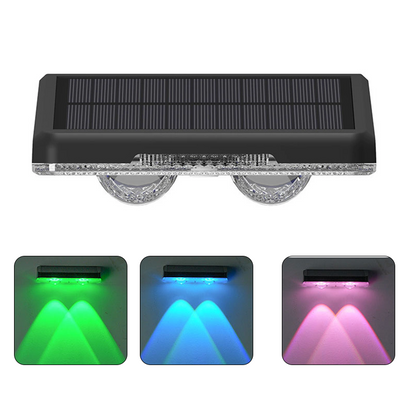 ⌛Last-Day Sale-Solar Outdoor Wall Light – 3 Color & Rainbow