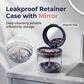 Leakproof Retainer Case with Mirror Portable Aligner Soaking Box