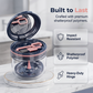 Leakproof Retainer Case with Mirror Portable Aligner Soaking Box