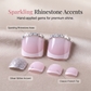 ⌛Limited-Time Offer-Elegant Pink French Press on Toenails