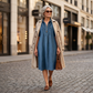 🔥New Arrivals & Special Offers-Women's Loose-Fit Denim Shirt Dress