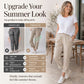 🔥Summer Bestseller🔥👖 Women's Breathable Cotton Pants for Everyday Comfort
