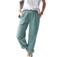 🔥Summer Bestseller🔥👖 Women's Breathable Cotton Pants for Everyday Comfort