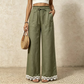 ✨New Arrival✨Flowy Wide Leg Pants with Dual Pockets – Breathable Fabric for All-Day Comfort