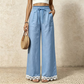 ✨New Arrival✨Flowy Wide Leg Pants with Dual Pockets – Breathable Fabric for All-Day Comfort