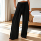 Summer Bestseller🔥👖 Elastic Drawstring Wide-Leg Pants with Pockets – Breezy & Comfortable for Everyday Wear