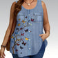 ⌛Limited-Time Offer-Women's Summer Butterfly Print Tank Top