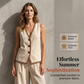 Summer Bestseller🔥Sleeveless V-Neck Vest & Wide-Leg Pants Set