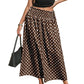 Women's Polka Dot Midi Skirt🌟👗