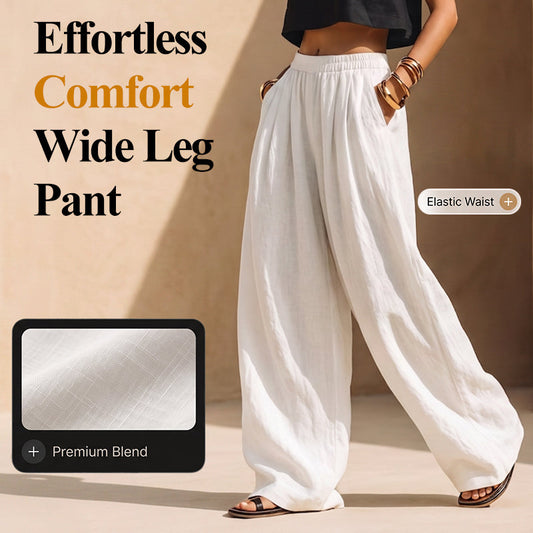 Trending Now⭐👖 Versatile Solid-Color Wide-Leg Pants – Easy Pairing with Any Top for Effortless Chic