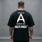🔤🛹 LIMITED TIME 50% OFF! 👕Men's Back-Letter Print Tee – Bold back graphic & relaxed fit – Turn heads with every step.