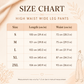 Women's Flowy Wrap Front Wide Leg Pants