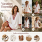 🌿Women's V-Neck Loose Cotton Linen Dress