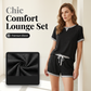 Women's Casual Top and Shorts Set