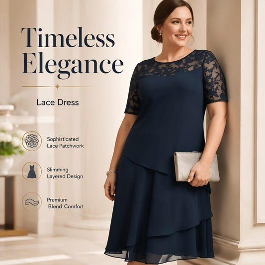 🌸Women's Elegant Plus Size Tiered Dress