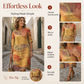 Women's Casual V-Neck Printed Dress