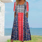 Women’s Elegant Bohemian Print Dress