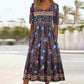 Women’s Elegant Bohemian Print Dress