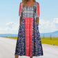Women’s Elegant Bohemian Print Dress
