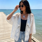 Limited-Time⌛🌿 Floral Crochet Cover Up with Relaxed Sleeves – Breathable & Stylish for Any Occasion
