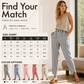 Women's Casual Striped High Waisted Pants