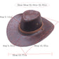 New Arrival✨🤠 Premium Cowboy Hat with Sturdy Brim – Classic Western Style for Sunny Adventures