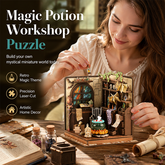 ⌛Limited-Time Offer-DIY Miniature Wooden House Kit
