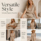 Lightweight Cotton-Linen Top & Pants Set