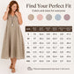 💃 Lightweight Sleeveless Maxi Dress – Flattering Silhouette for Every Body