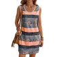New Arrival✨🌸 Multicolor Stripe Sleeveless Midi – Soft Breathable Fabric