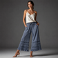 Trending Now⭐💃 Retro-Inspired Wide-Leg Jeans with Frayed Details – Versatile Light & Dark Blue Pairing