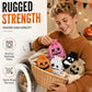 ⌛Limited-Time Offer-Halloween Drawstring Burlap Bags Spooky Face Treat Pouch