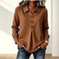 Best Seller🔥 👚 Elegant button-down blouse with a wing collar—timeless and stylish for the office and everyday wear