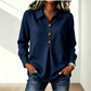 Best Seller🔥 👚 Elegant button-down blouse with a wing collar—timeless and stylish for the office and everyday wear