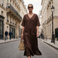 Trending Now⭐Women's V Neck Loose Vacation Maxi Dress