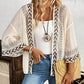 ✨New Arrival✨Retro Geometric Print Sun Protection Cardigan – Breezy Layer for Sunny Days